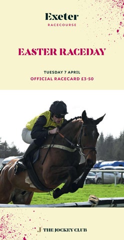 Exeter Racecard - Tuesday 7th April