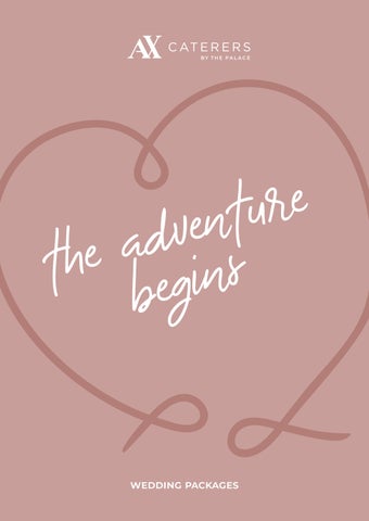 AX Caterers by The Palace - Wedding Packages