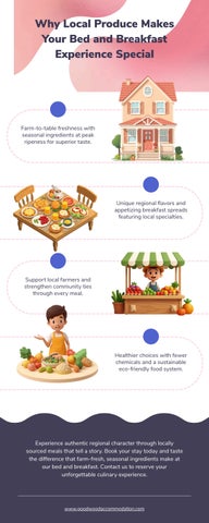 How Local Produce Enhances The Bed And Breakfast Experience