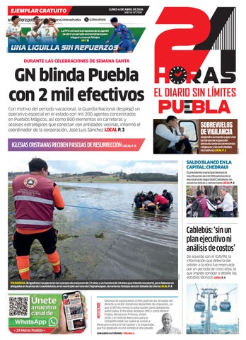 24 HORAS PUEBLA- 06 ABRIL 2026