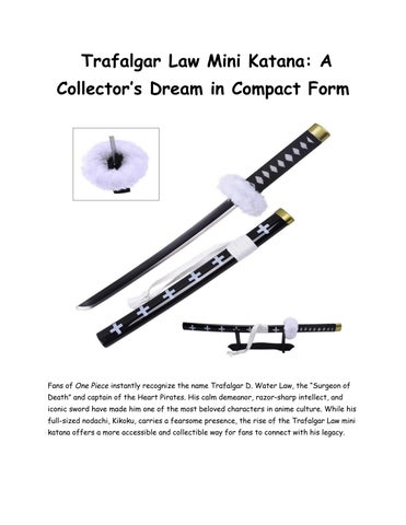 _Trafalgar Law Mini Katana_ A Collector’s Dream in Compact Form