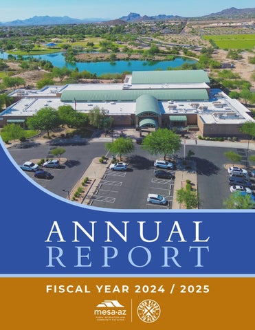 City of Mesa Parks Recreation and Community Facilities '24-'25 Annual Report
