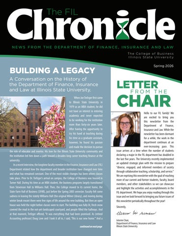 FIL Spring 2026 Newsletter