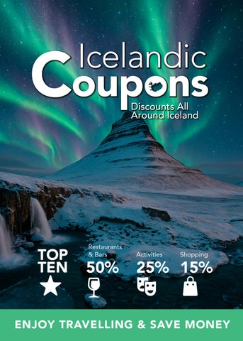 Icelandic Coupons Booklet Oct 1st 2025 - March 31st 2026