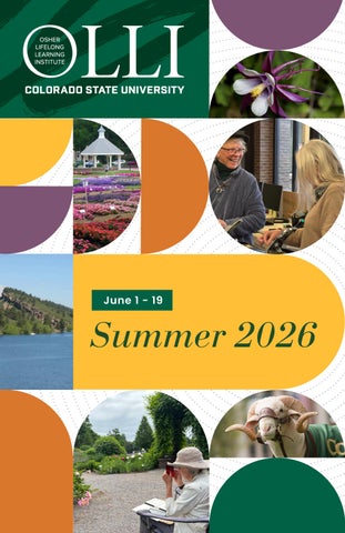 CSU OLLI Summer 2026