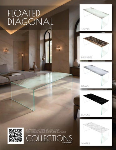 GLASSISIMO Catalog 家具目录 · COLLECTIONS by 第 20 页