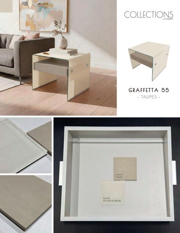 GLASSISIMO Catalog 家具目录 · COLLECTIONS by 第 7 页