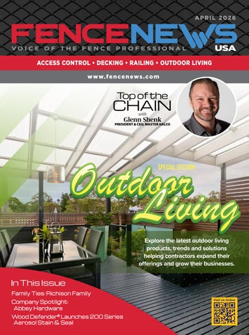 Fence News - April 2026