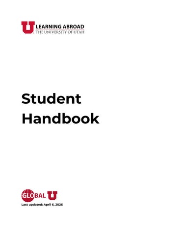 Student Handbook