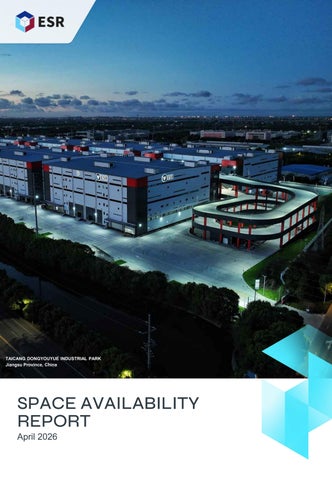 ESR Group Space Availability Report April 2026