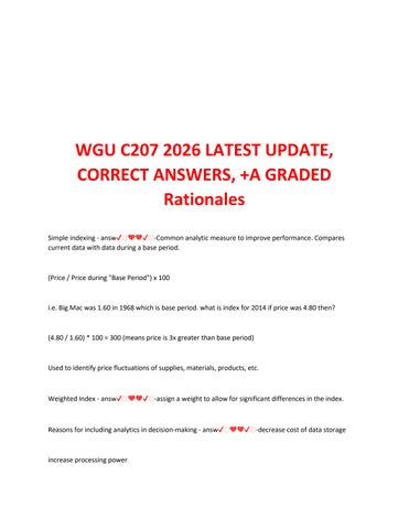 WGU C207 2026 LATEST UPDATE.pdf