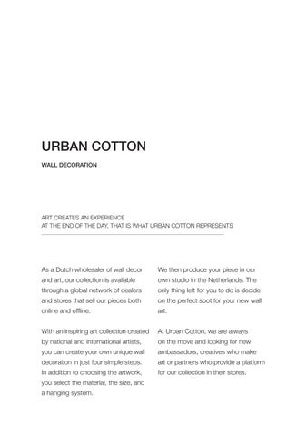 Urban Cotton | 灵感 指南 春夏 26 第 2 页