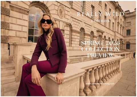 Really Wild Spring 2026 Collection Preview