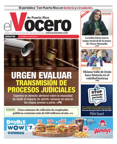EL VOCERO | Edición martes, 7 de abril de 2026