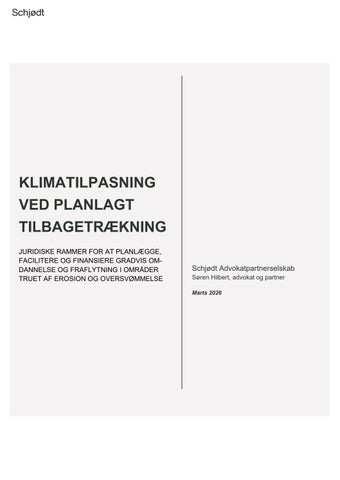 Klimatilpasning ved planlagt tilbagetrækning 25.3.2026 Endelig