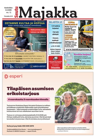 SeutuMajakka 8.4.2026