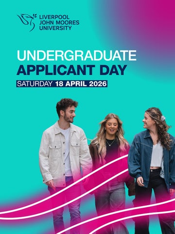 LJMU Applicant Day 18 April 2026