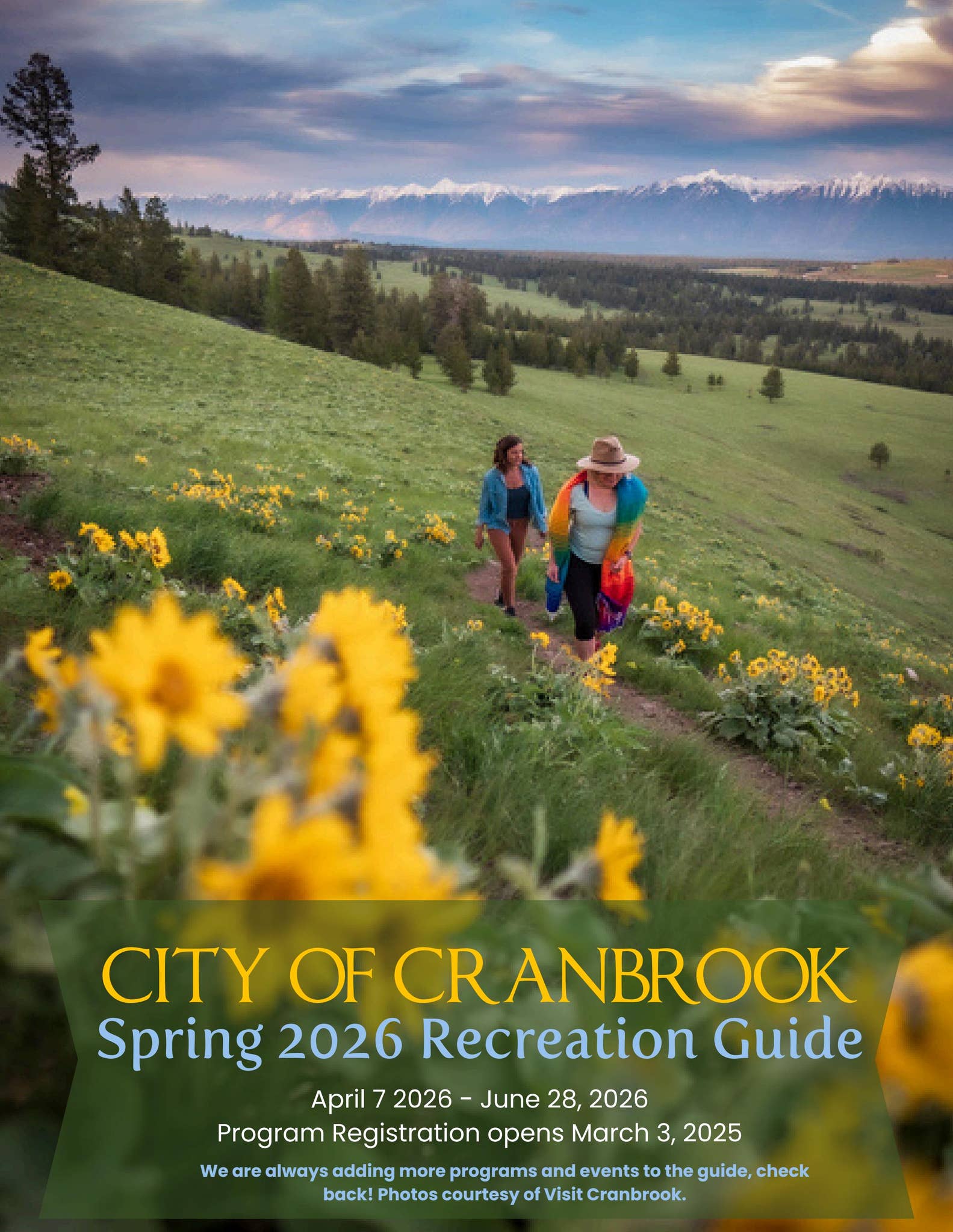 Spring Program Guide 2026 by City of Cranbrook - Issuu
