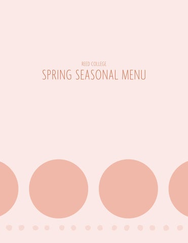 REED SEASONAL CATERING