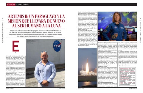 Newsletter Artemis - Forbes Paraguay