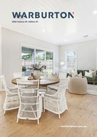 Warburton Estate Agents Property Magazine 2026 Volume 04 Edition 01