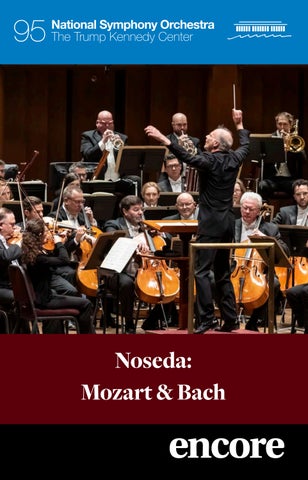 NSO, Noseda: Mozart & Bach, April 2026