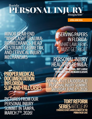 Florida Personal Injury Magazine • Apr-Jun 2026 by floridapimag.com - Issuu