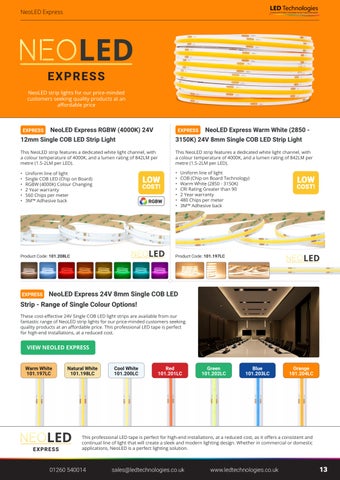 LED Technologies Solutions 灯饰目录 第 13 页
