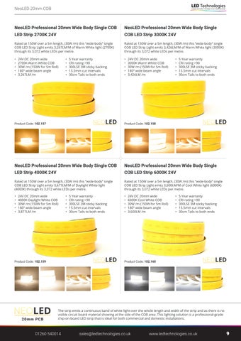 LED Technologies Solutions 灯饰目录 第 9 页