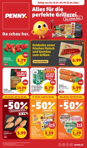 PENNY Flugblatt: Do 16.04. bis Mi 22.04.