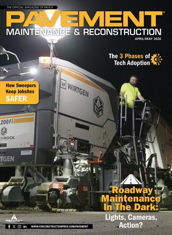 Pavement Maintenance & Reconstruction April/May 2026