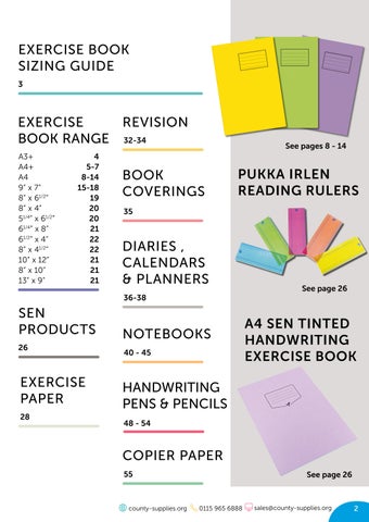 County Supplies Exercise 册 家具手册 2026 第 3 页