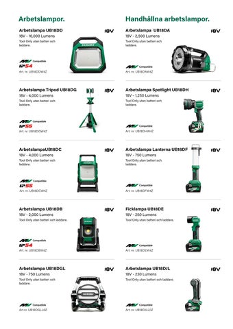 HiKOKI produktstegar 2025 第 15 页