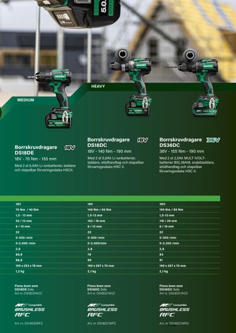 HiKOKI produktstegar 2025 第 3 页