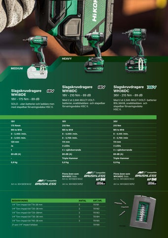 HiKOKI produktstegar 2025 第 5 页
