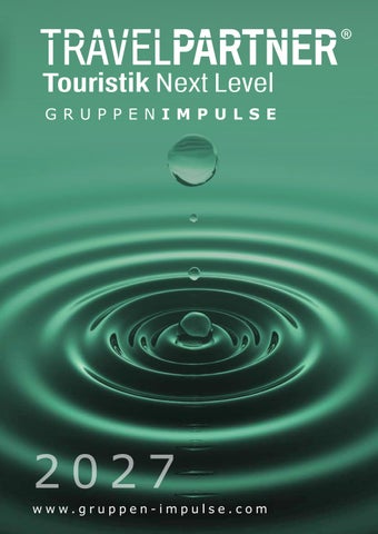 2027 GRUPPENIMPULSE | Travel Partner Group