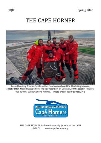 The Cape Horner - Spring 2026