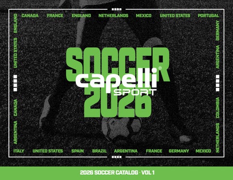Capelli Sport Soccer Catalog 2026 WOP