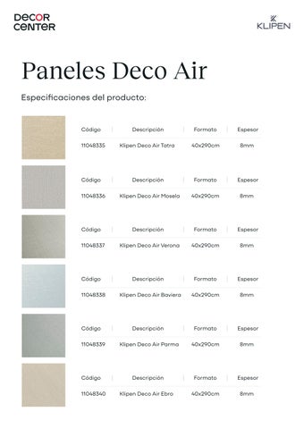 DECO AIR 第 14 页