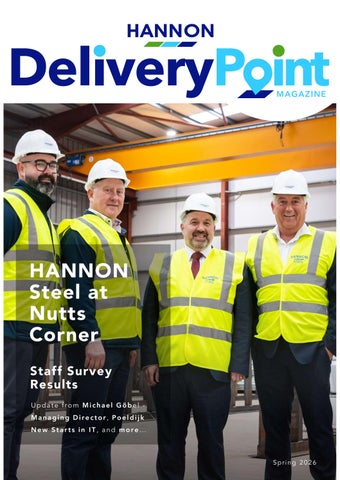 DeliveryPoint HANNON Staff Magazine Spring 2026 – Building Momentum
