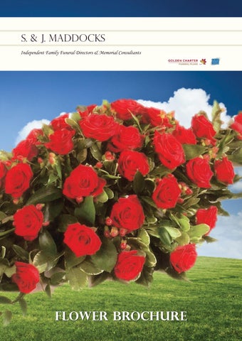 S & J Maddocks Flower Brochure