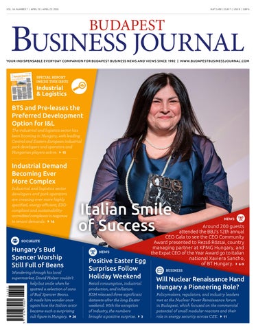 Budapest Business Journal: Latest Issue