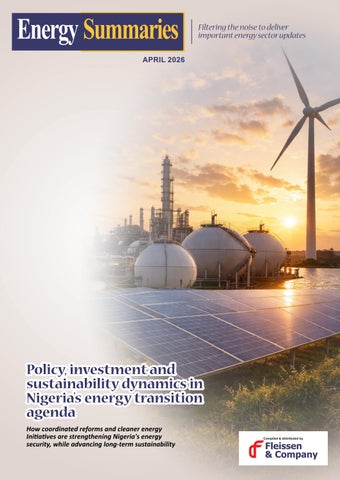 ENERGY SUMMARIES APRIL26 