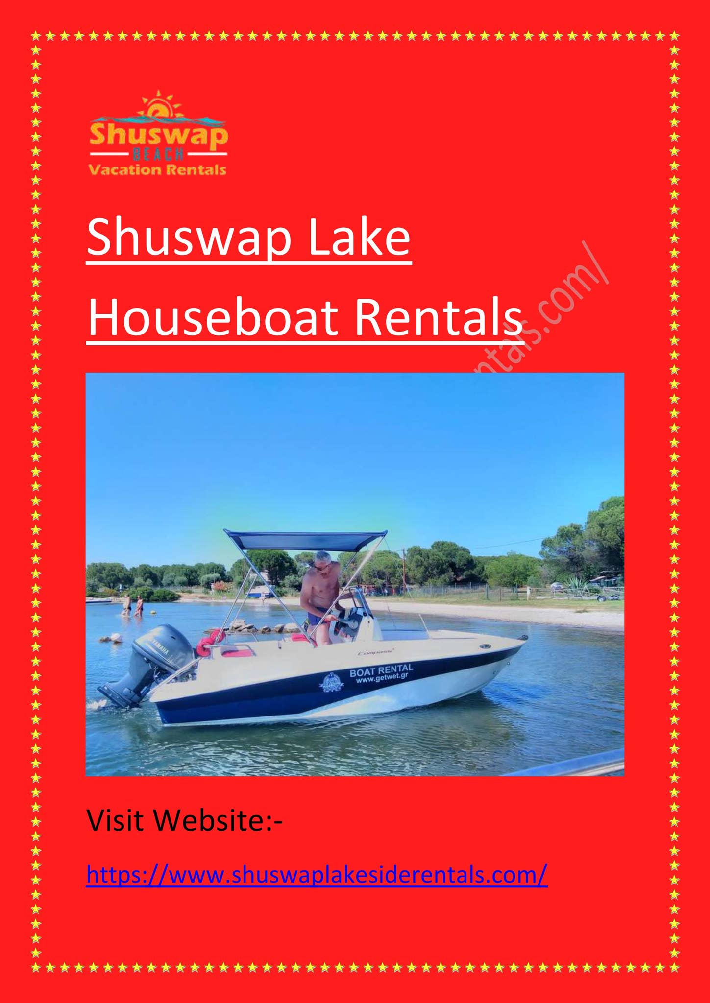 Shuswap Lake houseboat rentals