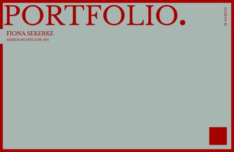 Portfolio Book_Fiona Sekerke