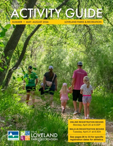 Loveland Parks & Recreation Summer 2026 Activity Guide