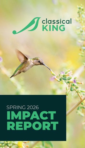 Classical KING Spring 2026 Impact Report
