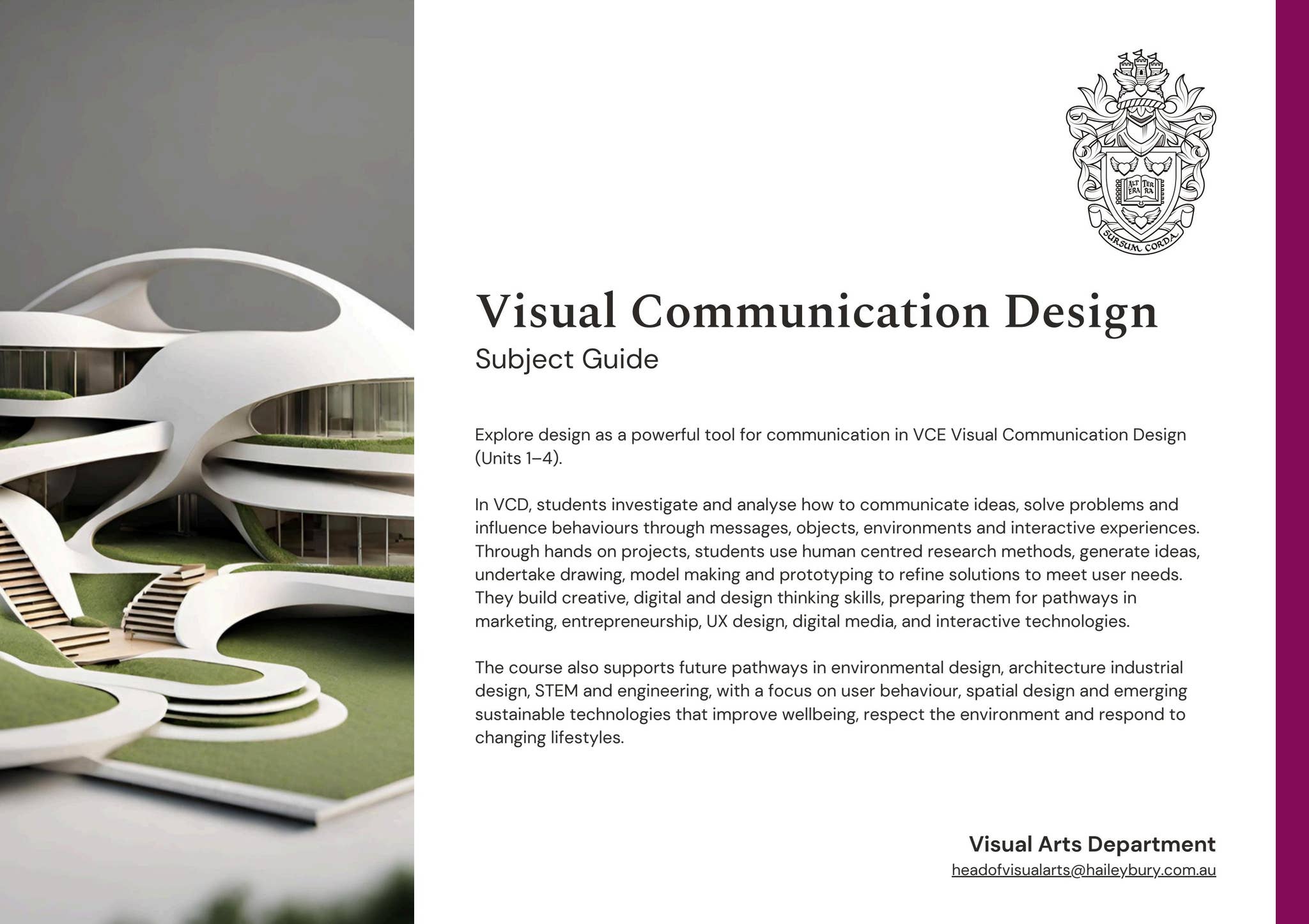 Visual Communication Design by Haileybury - Issuu