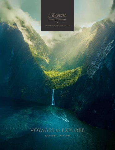 Regent Seven Seas 2026-28