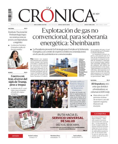 La Crónica de Hoy 09-04-2026